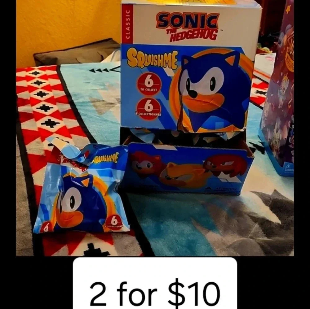 Sonic The Hedgehog Squishme